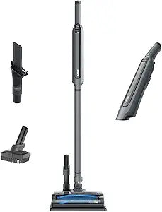 Shark WS642 WANDVAC System Pet 3-in-1 Ultra-Lightweight Powerful Cordless Stick & Handheld Vacuum Combo with Charging Dock, Duster Crevice Tool & Pet Multi-Tool, Grey,Slate Grey