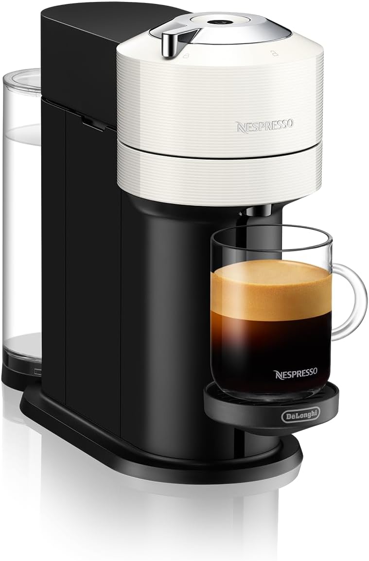 Nespresso Vertuo Next Coffee and Espresso Maker by De'Longhi, White